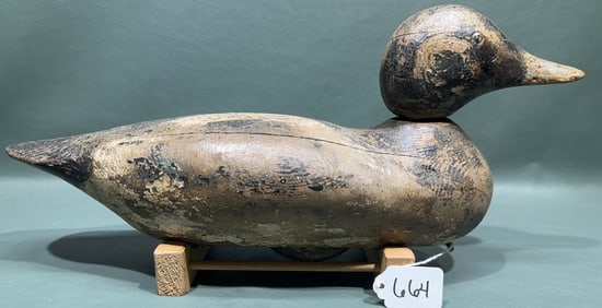 MASON BLUEBILL DRAKE REPAINTED