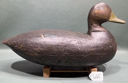 ANTIQUE VIRGINIA HOLLOW BODY BLACK DUCK