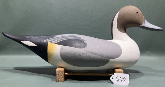 BRIAN BODT PINTAIL DRAKE DECOY