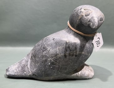 INUIT STONE CARVING OF A BIRD
