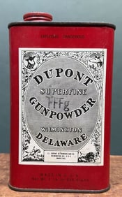DUPONT GUN POWDER TIN