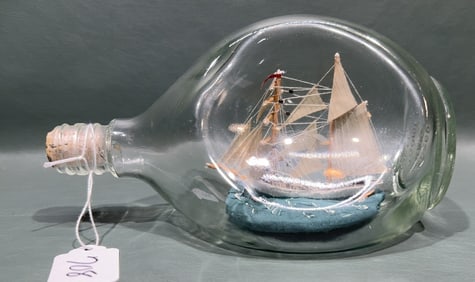 SAILING SHIP IN A BOTTLE