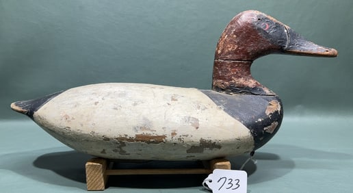 TAYLOR BOYD CANVASBACK IN OLD WORKING PAINT