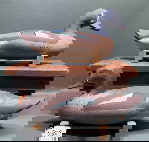 PAIR OF JIM PIERCE BLUE-WINGED TEAL