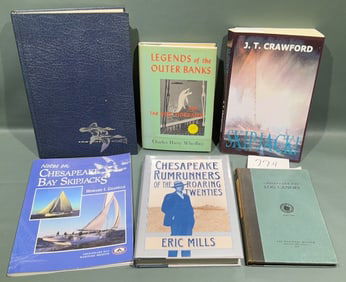 6 VARIOUS CHESAPEAKE BAY BOOKS