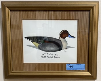 PAUL SHERTZ PAINTING OF L. T. WARD BRO'S