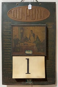 ANTIQUE DUPONT PERPETUAL CALENDAR