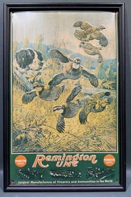 1950'S REMINGTON UMC ADVERTISING SIGN