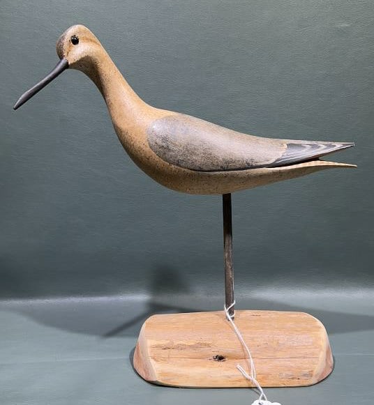 H. V. SHOURDS SHORE BIRD: ~ 11-1/2" X 11"
