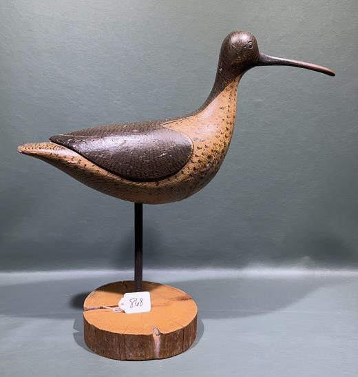 STEVE MOREY BOWMAN CURLEW BRANDED "M": ~ 16-1/2" X 17"