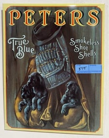 CONTEMPORARY PETER SHOTSHELL SIGN