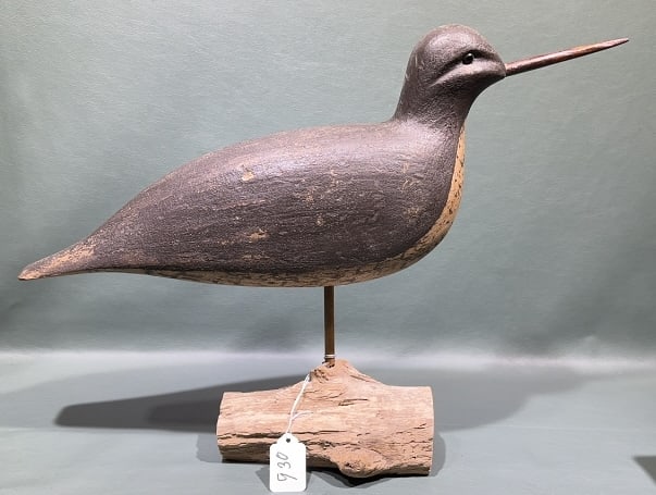 OVER SIZE CURLEW SHORE BIRD BRANDED "NK": 18" X 14"
