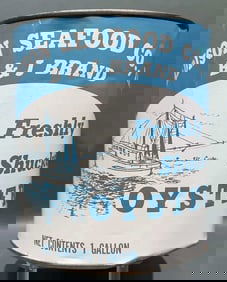 MADISON SEAFOOD GALLON OYSTER CAN