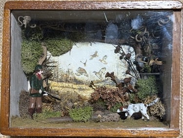 HUNT SCENE DIORAMA ANMANDO RAMOS