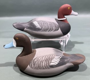 PAIR OF ROGER URIE MINIATURE REDHEADS