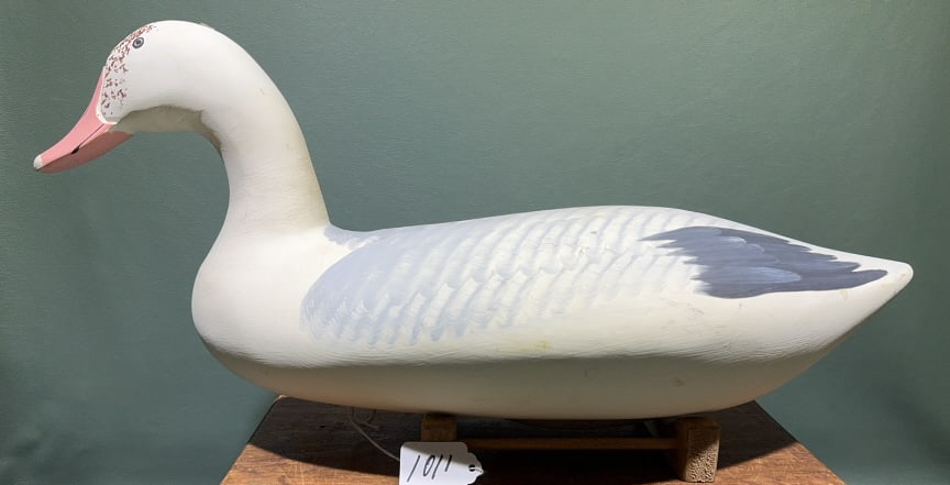 CAPT. HARRY JOBES SNOW GOOSE 1992: ~ 21" X 10"