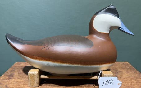 JOHN CLARK RUDDY DUCK DECOY