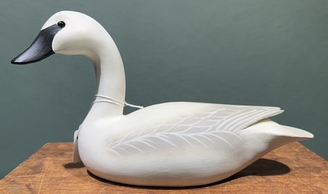 CHARLIE HEINFIELD QUARTER SIZE SWAN