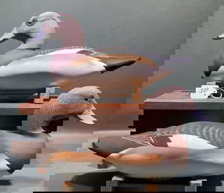 PAIR OF JOHN MEREDITH WIDGEONS 1992