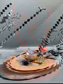 WILLIAM REINBOLD CARVED SONGBIRDS