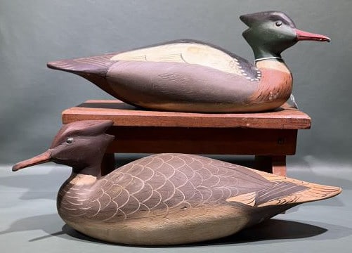 ZACK WARD "WARD BROS1950 STYLE" MERGANSERS: 16 1/2" LONG
