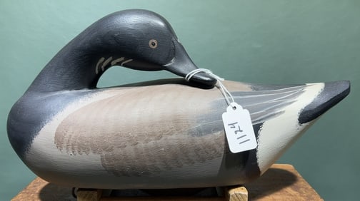 JIM PIERCE PREENING BRANT DECOY