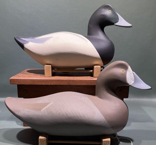 PAIR DAN CARSON WORKING BLUEBILLS: 14" LONG