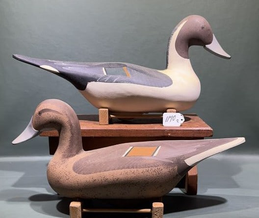 PAIR JIM PIERCE PINTAILS: 19" LONG