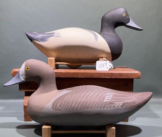 PAIR JIM PIERCE BLUEBILLS: 14" LONG