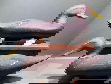 PAIR MADISON MITCHELL BLACK DUCKS