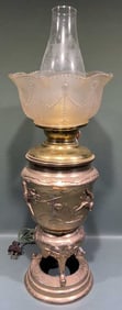 ORIENTAL BRONZE LAMP