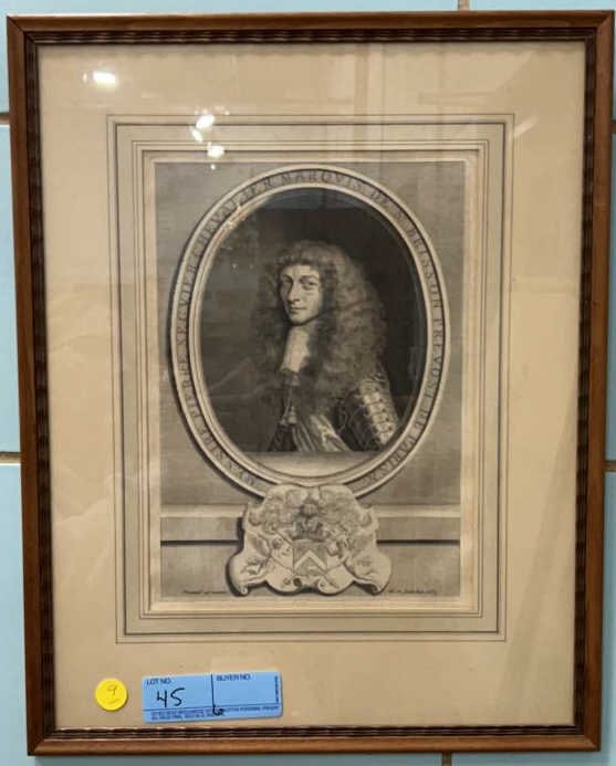 6 EARLY FRENCH ETCHING OF ROYALTY (1 of 12)