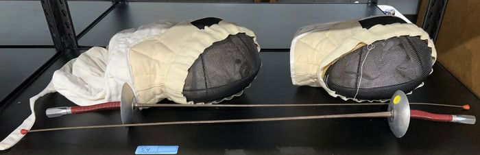 FENCING SUITS & SWORDS