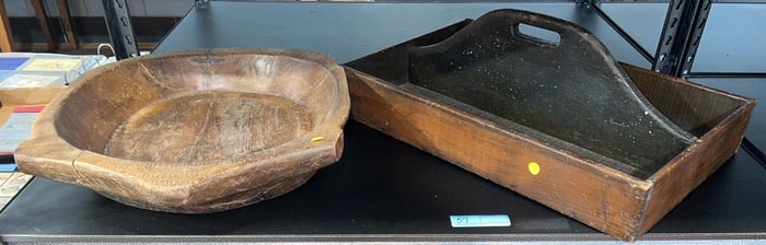 WOODEN DOUGH TOUGH & HAND CADDY