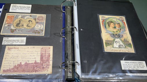 COLLECTION OF ROYALTY POSTCARDS ETC.