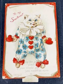 COLLECTION OF VALENTINE'S POSTCARDS