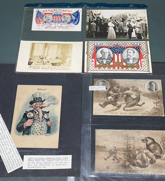 POLITICAL & ROOSEVELT BEARS POSTCARDS (1 of 4)
