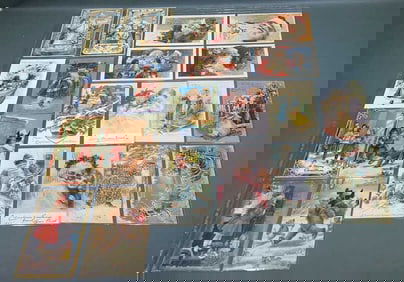 COLLECTION OF SANTA POSTCARDS