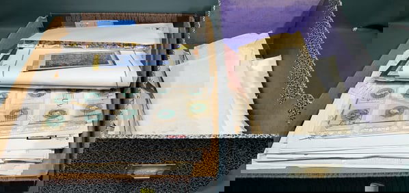 COLLECTION OF VARIOUS STAMPS & EPHEMERA LOT