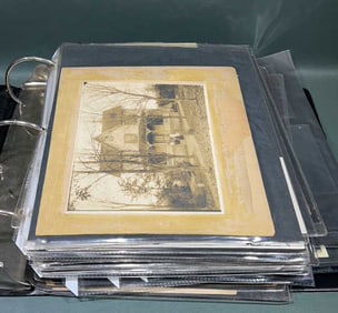 LARGE ALBUM OF EARLY PHOTOS