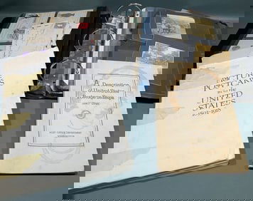 ALBUM OF EARLY PHOTOS & POSTCARDS