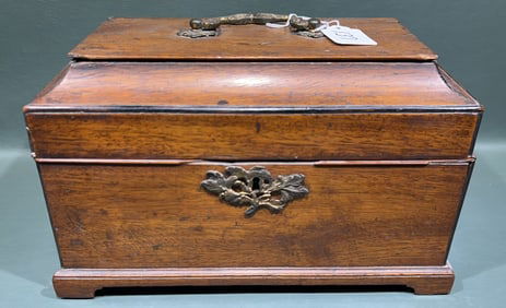 ANTIQUE ENGLISH TEA CADDY