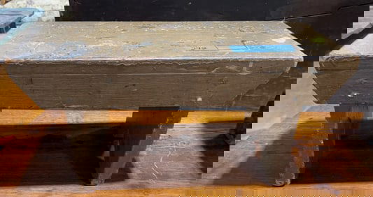 PAINTED COUNTRY MORTISE STOOL