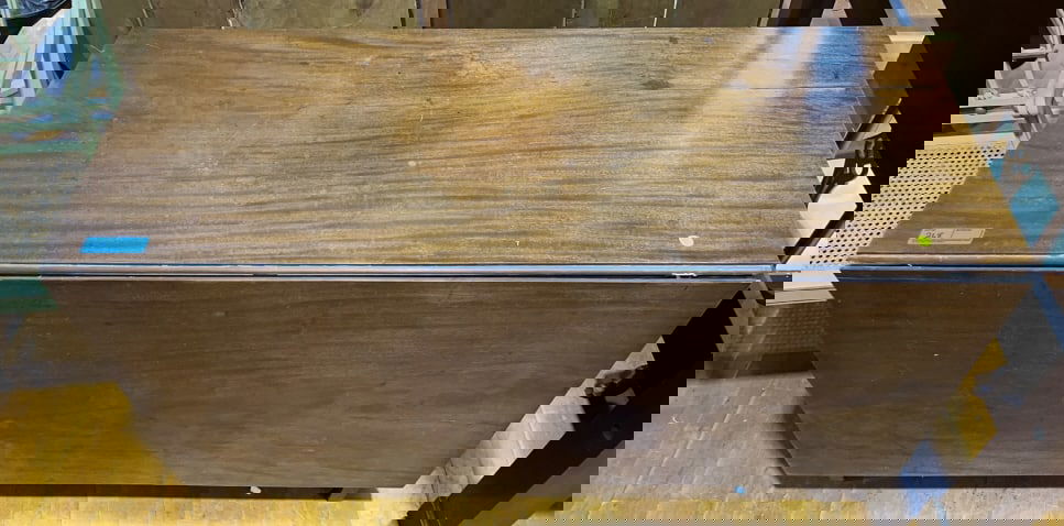 LARGE MAHOGANY DROP LEAF TABLE (1 of 3)