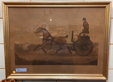 "THE ROAD 1825" FRAMED PRINT