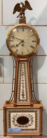 CONTEMPORARY WILLARD STYLE BANJO CLOCK