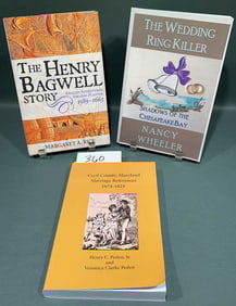 3 VARIOUS COLONIAL RELATED BOOKS