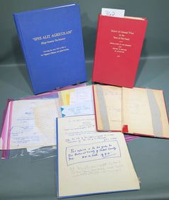 TIGHMAN FAMILY BOOKS & EPHEMERA LOT