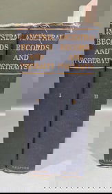 "ANCESTRAL RECORDS & PORTRAITS" 2 VOLUMES