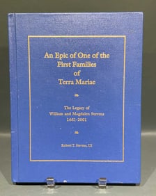 "AN EPIC OF THE ONE OF THE FIRST FAMILIES OF TERRA